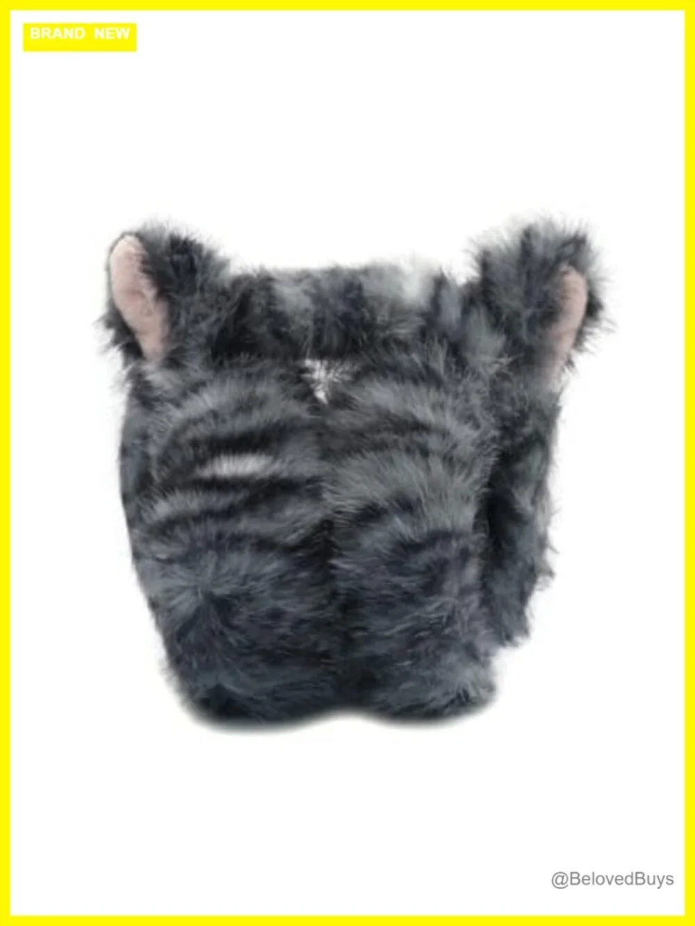 Faux Fur Winter Earmuffs for Women Men, Foldable Cat Ear Ear Warmers